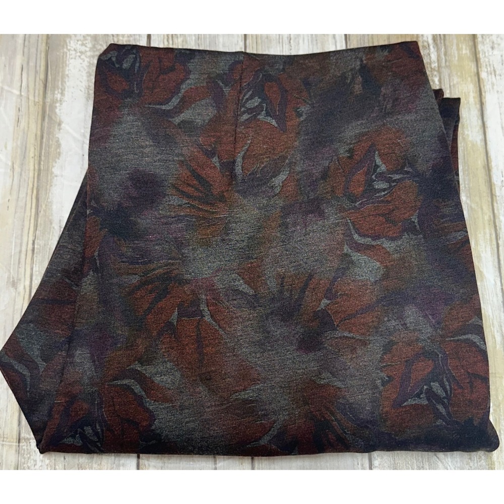 Chico's Fabulously Slimming Ankle Pants Floral‎ Print Stretch Career size 0.5(6)